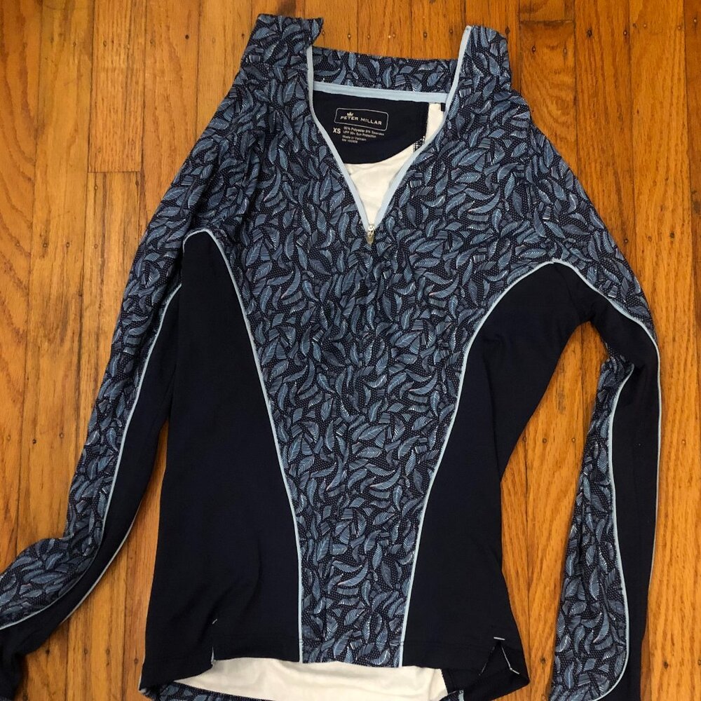 Peter Millar UPF 50+ Sun Protection Quarter Zip Shirt